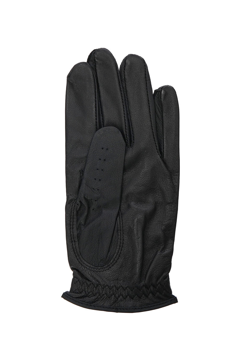 Leather Golf Glove BLACK x BLACK