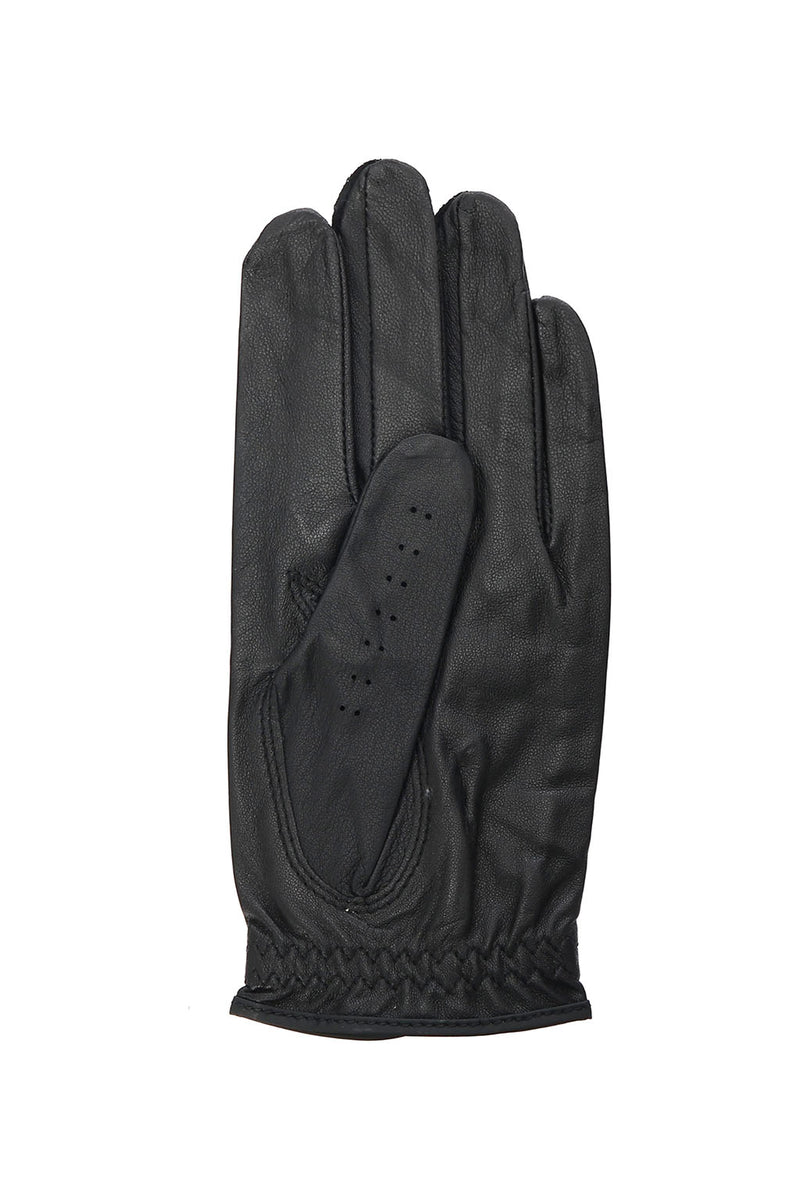 Leather Golf Glove BLACK x BLUE